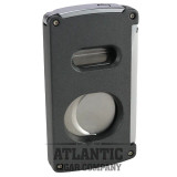 Equus Trifecta 3X Cigar Cutter Metallic Grey